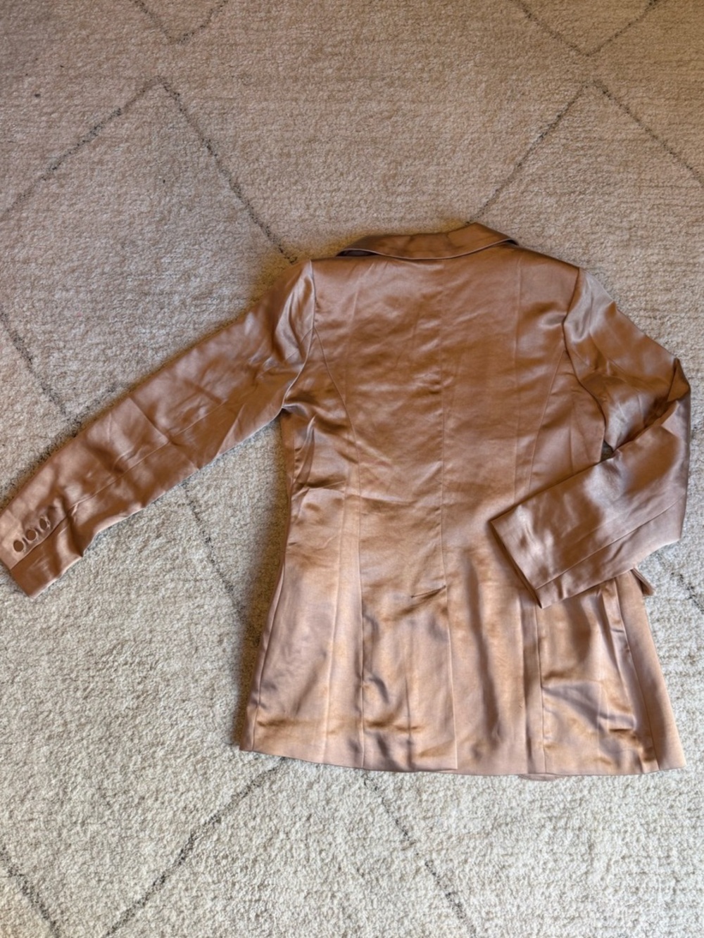Skies are Blue Satin Blazer and Blouse Size Small NEW WITH TAGS - Picture 3 of 8